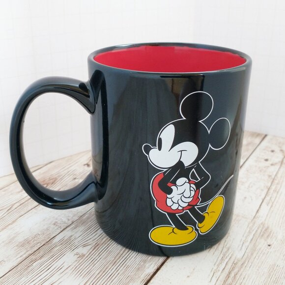 Disney Mickey Mouse Mug 12oz Coffee Tea Cocoa Cup Collectible Gift Drink Ware - Picture 1 of 13